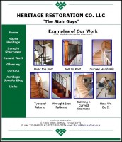 Heritage Restoration Web Site